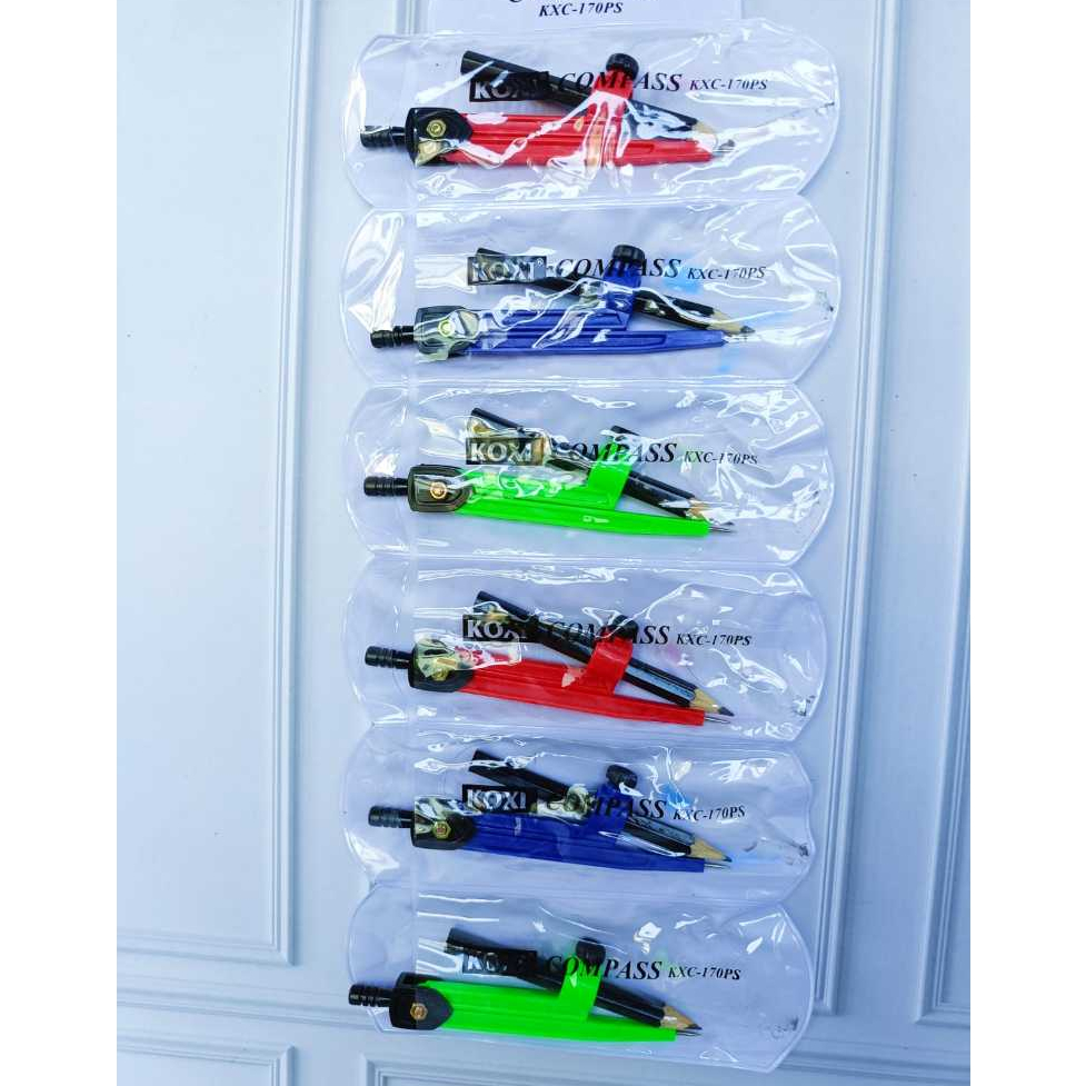 

1Set (6 PCS) Jangka Compass dan Pensil Kayu