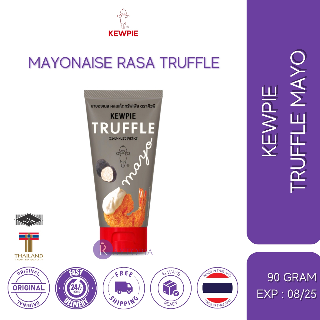 

Kewpie - Truffle Mayo Berat 90 gram Thailand