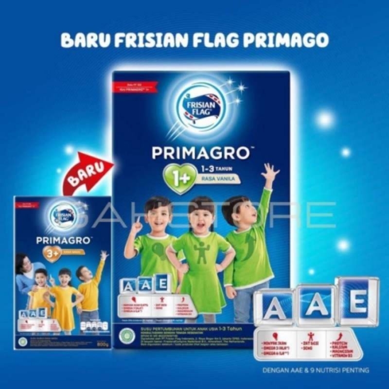 

<SUSU ANAK>PRIMAGRO 3+ dan PRIMAGRO 1+