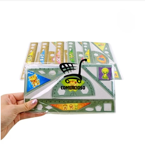 

Paket Lengkap Se Set 4 Pcs Penggaris Segitiga Busur Derajat Perlengkapan Statyonari Anak Sekolah