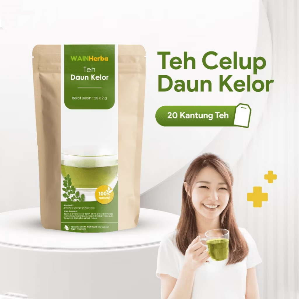 

Teh Celup Daun Kelor Isi 20 Teh Herbal Kelor Moringa