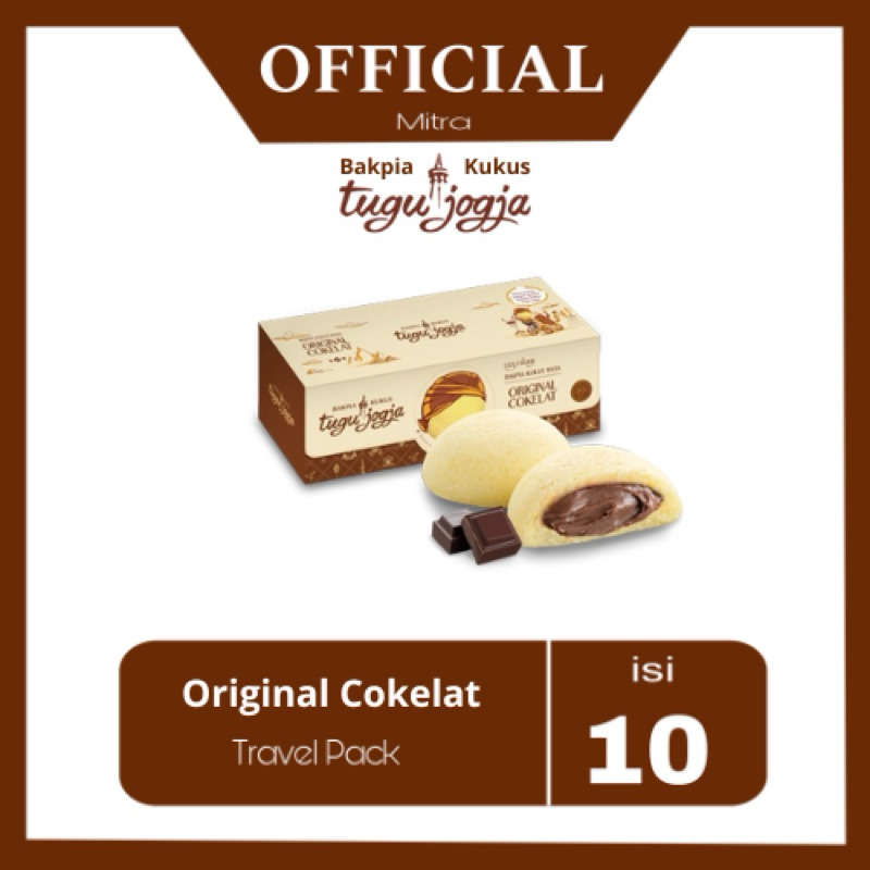 

Bakpia Kukus Tugu Jogja Original Cokelat-Travel Pack