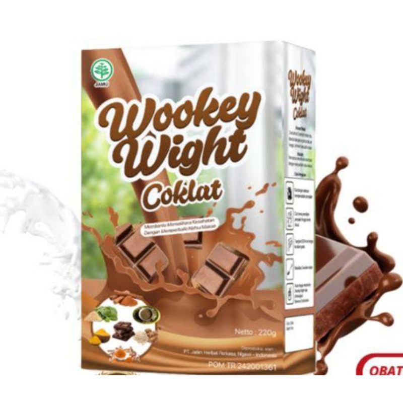 

Susu Wookey Weight Rasa Coklat Susu Penambah Berat Badan Alami