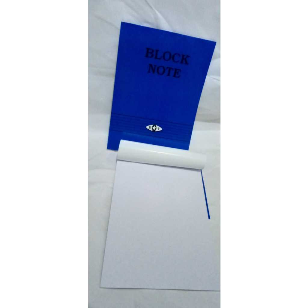 

Buku block note A5 / BUKU Block Note A5 / Block Note Kwarto Polos Ukuran15*21cm (1pcs)