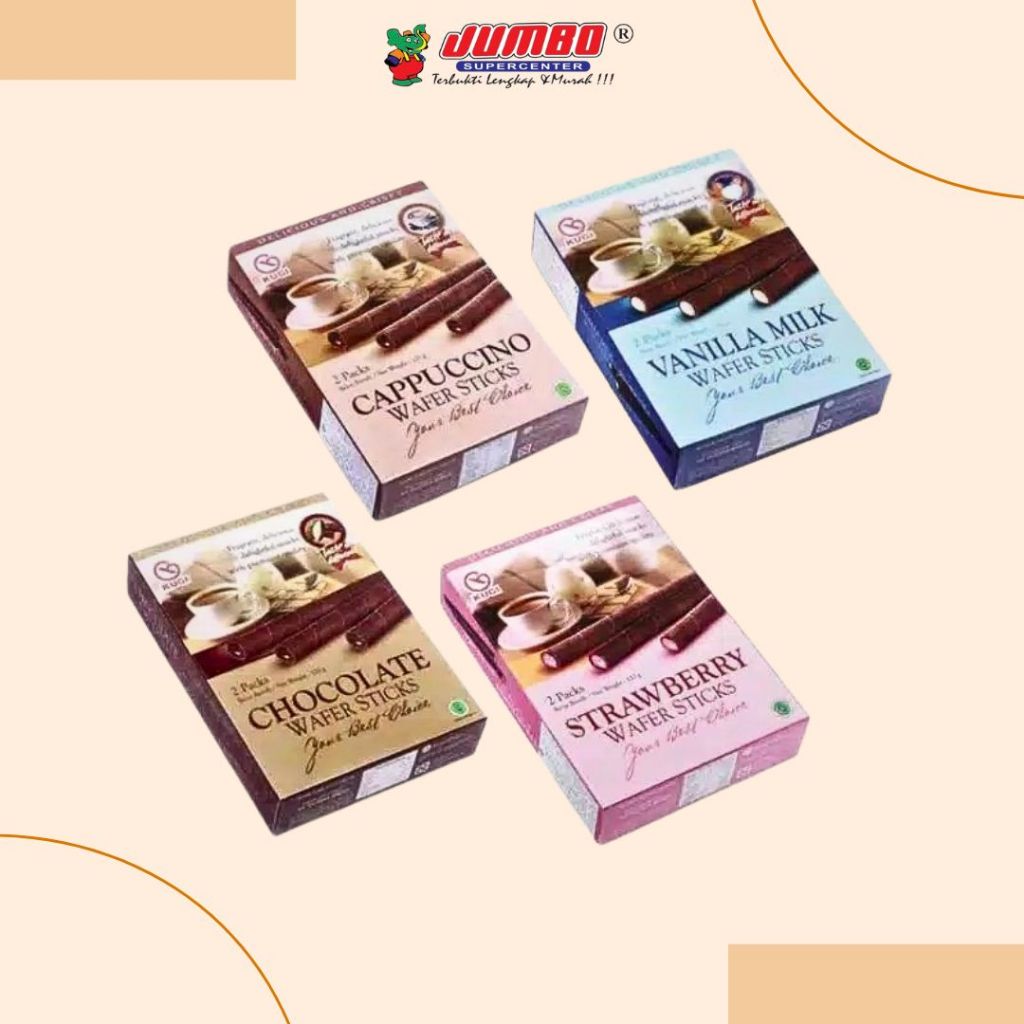 

Kugi Wafer Stick 120g isi 2 pack - Snack - Makanan Ringan