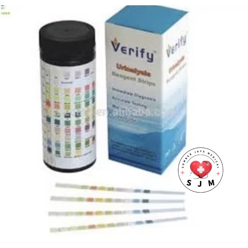 Verify Strip Tes Urine 10 Parameter / Test Urine