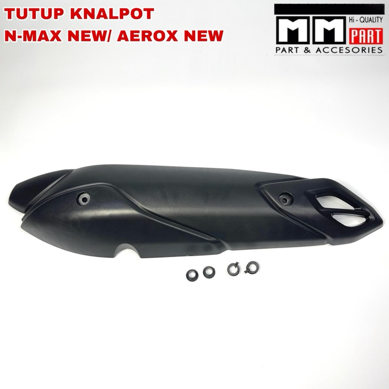 TUTUP KNALPOT NMAX NEW 2022 AEROX 2022-TUTUP TAMENG COVER KNALPOT STANDAR YAMAHA NMAX AEROX 2022 NEW