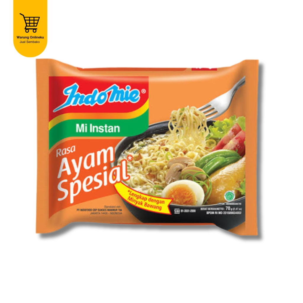 

INDOMIE MI KUAH RASA AYAM SPESIAL 75GR