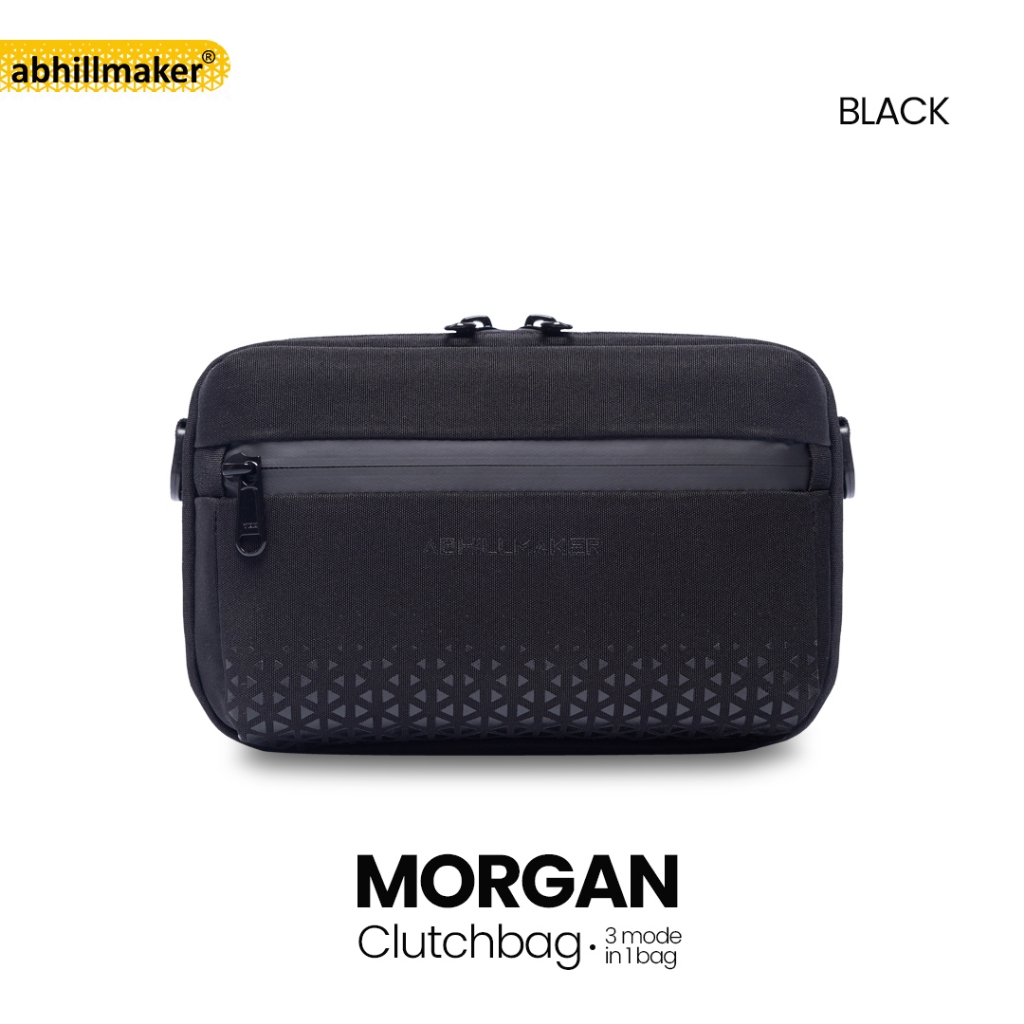 RECOMMENDED Abhillmaker Hand bag MORGAN - clutch bag / sling bag tas tangan anti air