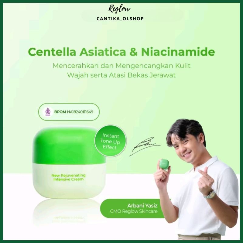 Reglow Cream REGLOW untuk menghilangkan Flek,Jerawat,Kerutan REGLOW cream krim Wajah | Paket Perawat