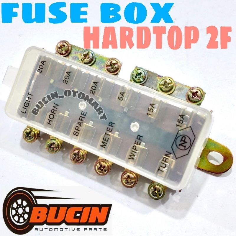 Fuse Box / Rumah Sekring Sikring Mobil Toyota Hardtop 2F