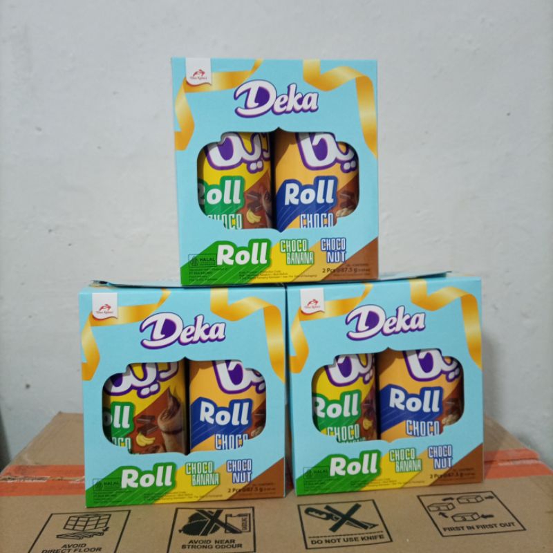 

Deka Wafer Roll Hampers Paket Edisi Lebaran Idul Fitri isi 2 kaleng