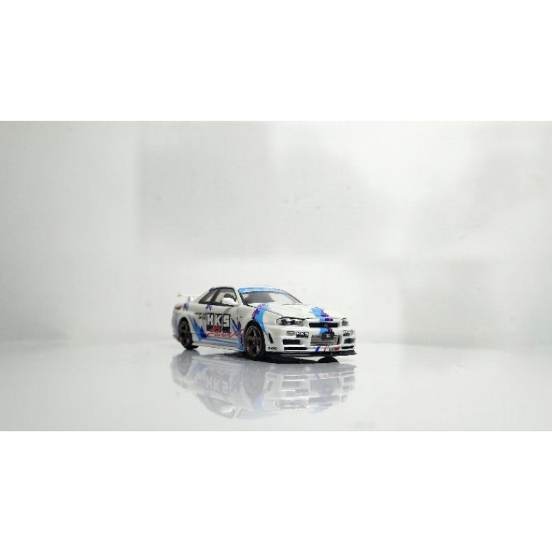 Time Micro Nissan GTR R-34 HKS White