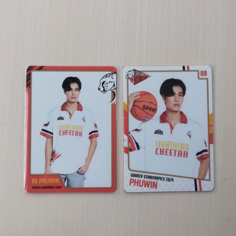[READY] OFFICIAL COLLECTIBLE CARD GMMTV POND PHUWIN JOONG DUNK SELCA BACK TO SCHOOL STARLYMPIC (Baca