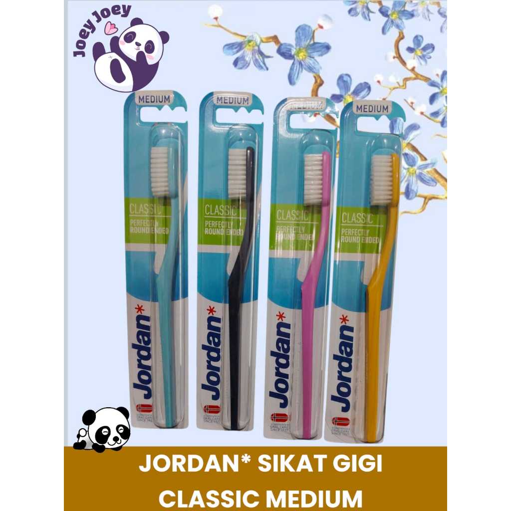 Jordan Sikat Gigi Classic Medium | Sikat Gigi Dewasa Medium