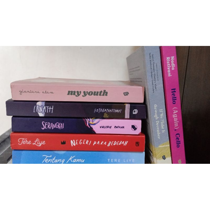 preloved novel buku au Indonesia ori