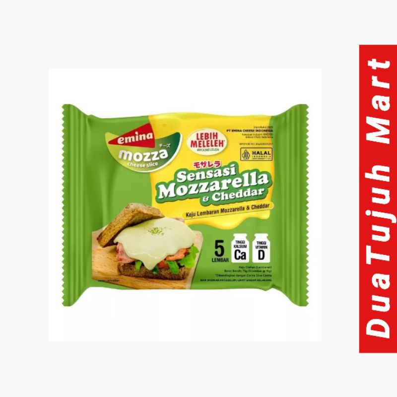 

Emina Mozzarella Slice isi 5 lembar