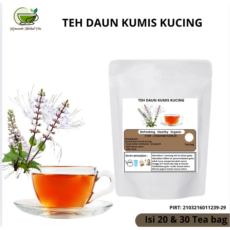 

TEH DAUN KUMIS KUCING isi 30pcs