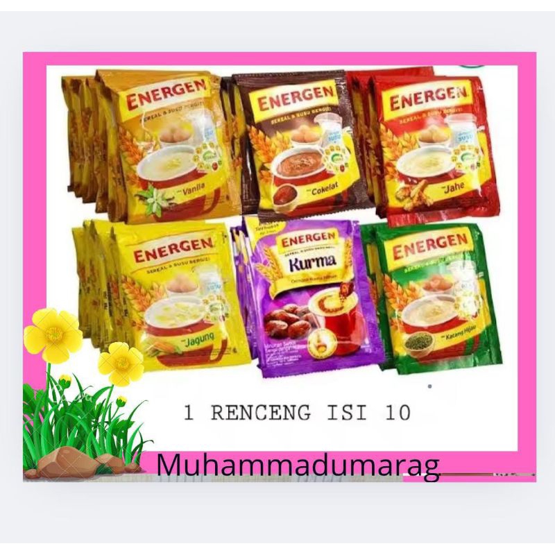 

❤️Muhammadumarag❤️Energen 1 renceng isi 10 pcs