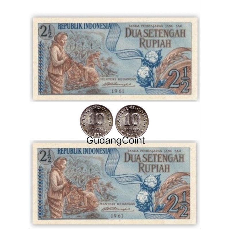 Paket mahar 25 rupiah kertas