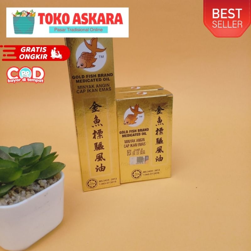 Minyak Angin Cap Ikan Mas Malaysia 52ml