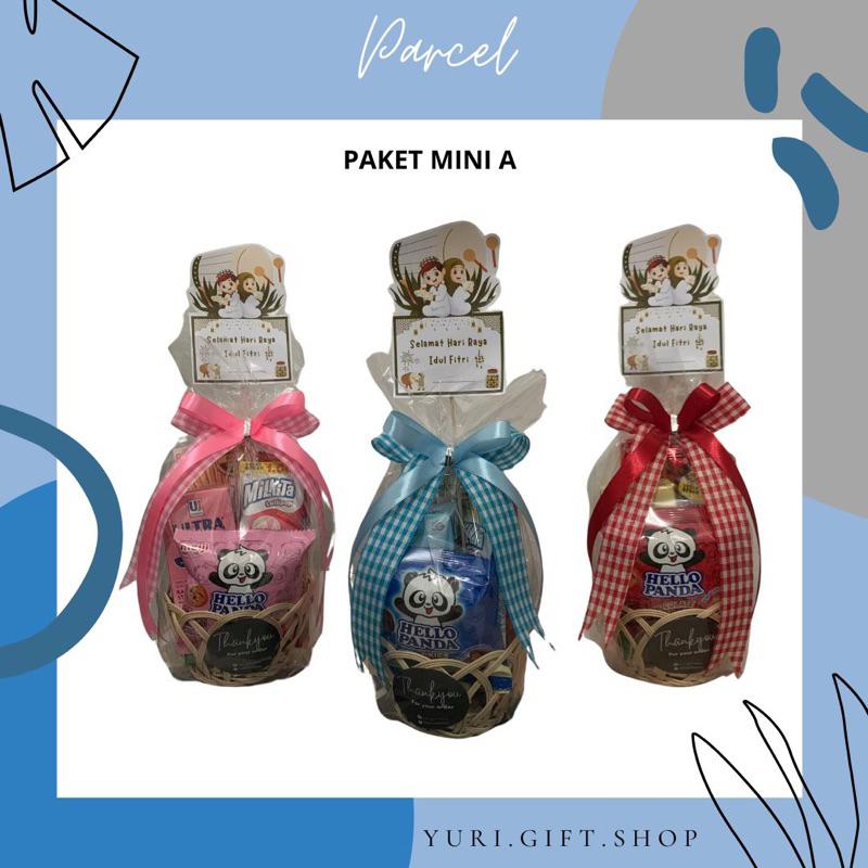 

PARSEL MINI + TOPPER / PARCEL LEBARAN / PARCEL ANAK / BUKET SNACK