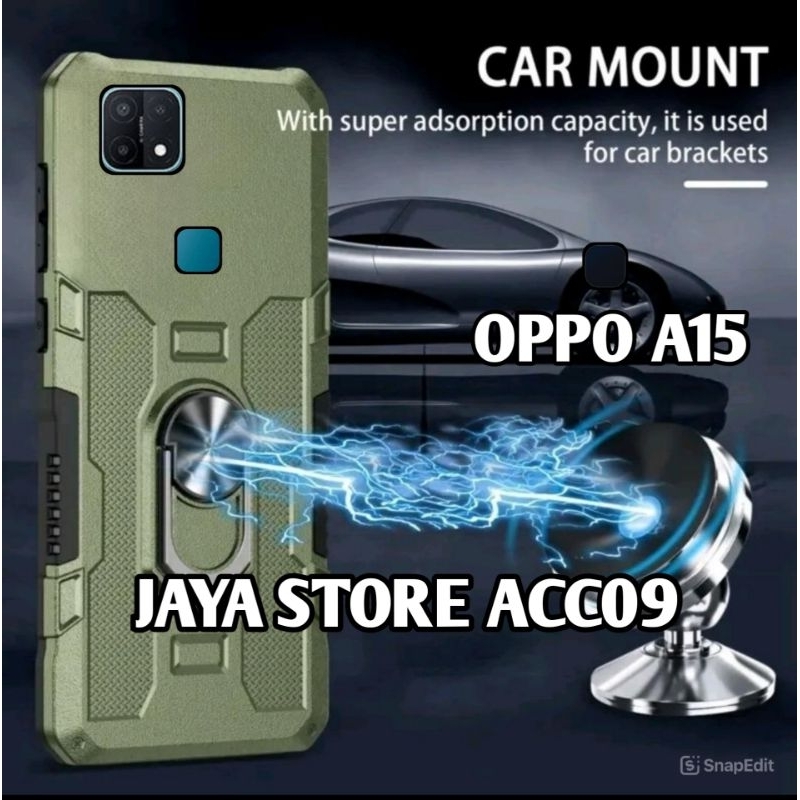 CASE OPPO A15 ROBOT HIT EYE RING