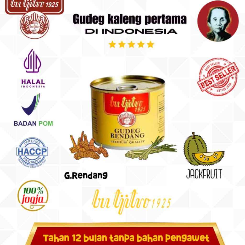 

Bu Tjitro 1925 Gudeg Kaleng Rendang