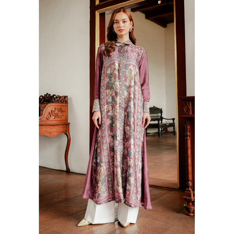 NEW BENANG JARUM Reverie maxi dress tea rose XS
