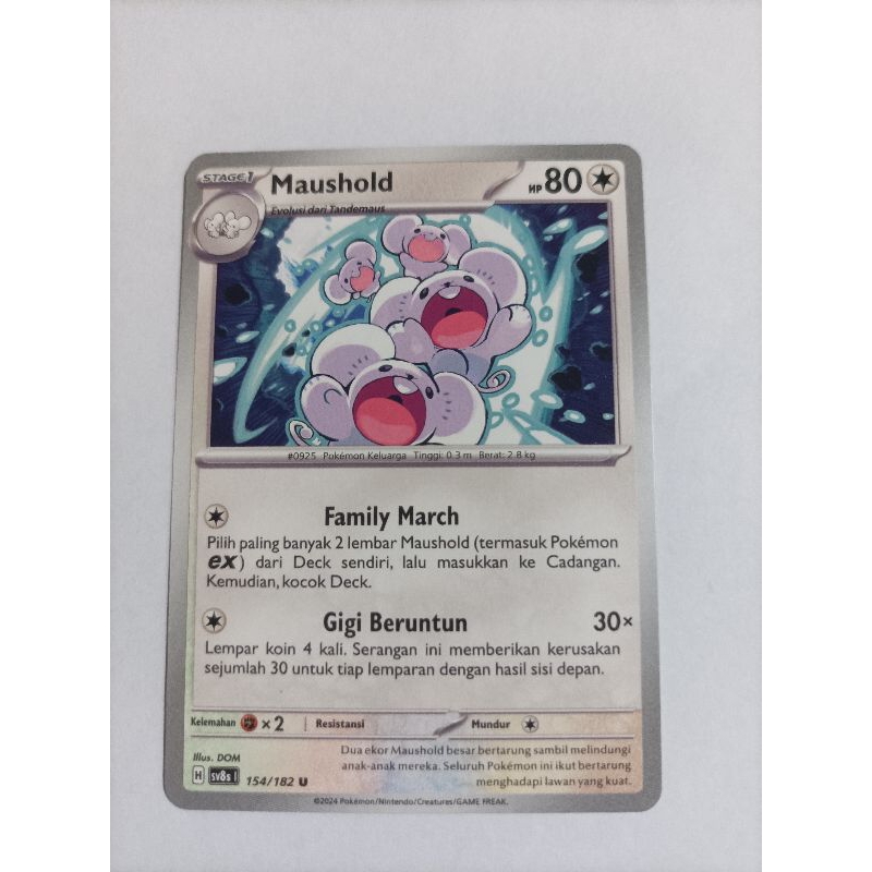 Maushold 154/182 U - Pokemon TCG Indonesia