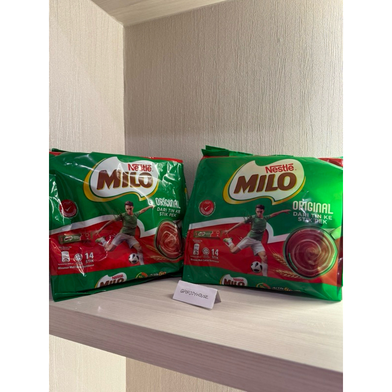 

NESTLE MILO Original Stikpek Activ-Go Malaysia (14 sachet x 30g)