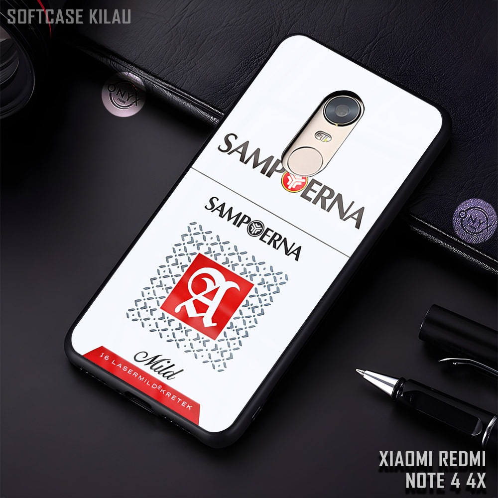 [AA28] Softcase Kilau Glossy XIAOMI REDMI NOTE 4 | 4X | Motif Rokok | Case Lucu Murah Aesthetic XIAO