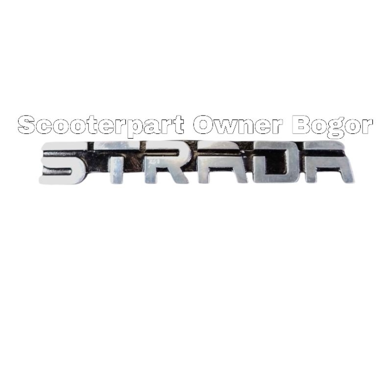 Emblem Tepong Samping Vespa PS Strada