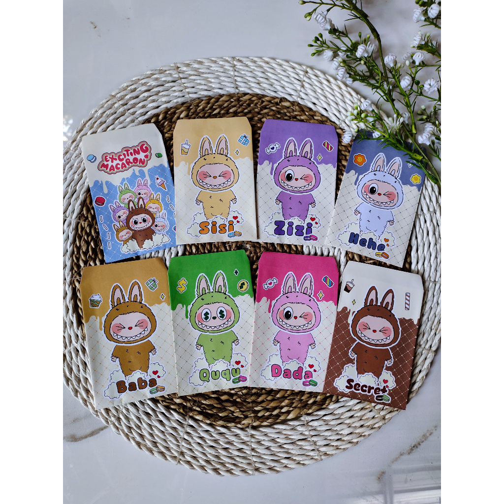 

Amplop Lebaran Labubu Medium - Premium - isi 10