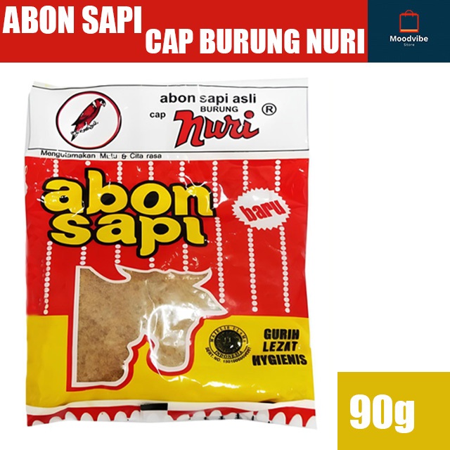 

Abon Sapi Cap Burung Nuri 90g