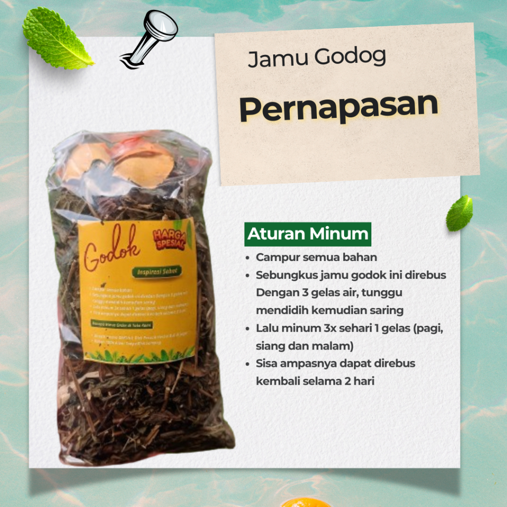 

Jamu Godok Pernafasan