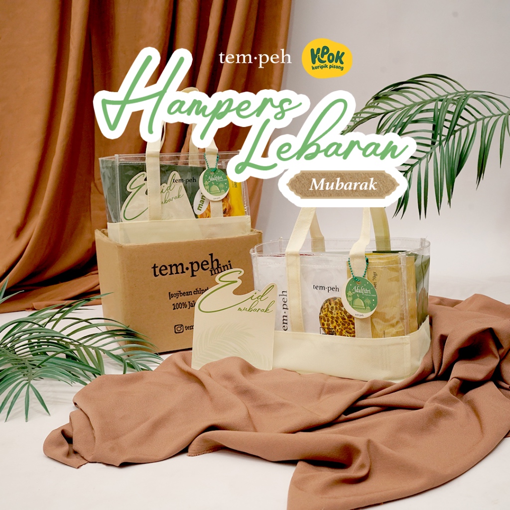 

Hampers Idul Fitri MUBARAK keripik tem.peh | Hampers Lebaran Premium 2025