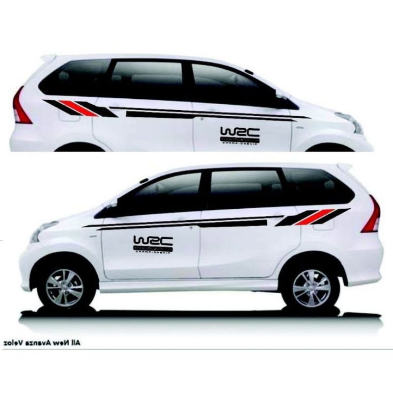 Sticker mobil avanza sticker mobil minimalist stiker mobil avanza stiker variasi mobil avanza