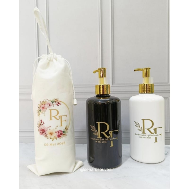 SOUVENIR BOTOL SABUN GLOSSY CUSTOM / SOUVENIR WEDDING / SOUVENIR KANTOR / SOUVENIR PERNIKAHAN / SOUV