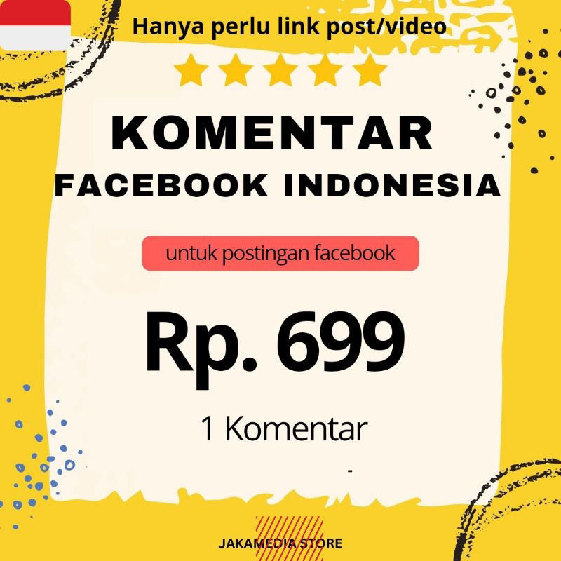 KOMENTAR DAN LIKE FACEBOOK INDONESIA