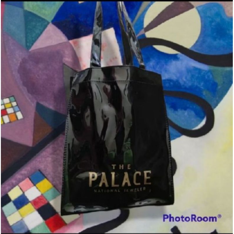 BAG PVC THE PALACE BAHAN MENGKILAP ORIGINAL BARU