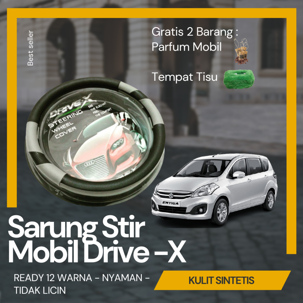Cover stir sarung stir mobil suzuki Ertiga / ertiga dreza