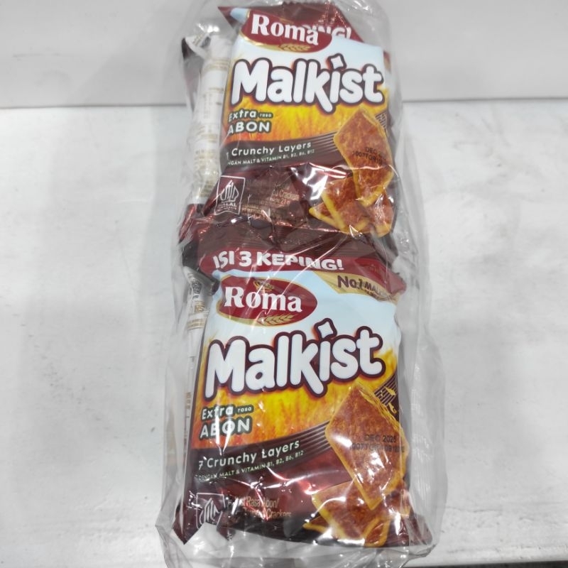 

Roma Malkist Abon 21 gram isi 10 sachet