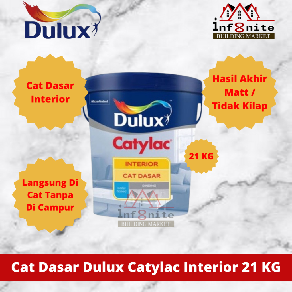 Cat Dasar Dulux Catylac Interior 21 KG Cat Dasar Tembok Alkali Sealer
