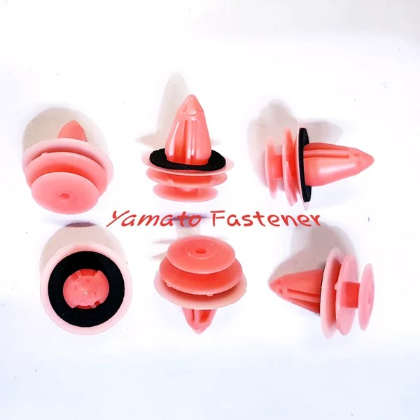 KANCING KLIP HARBOT DOORTRIM ISUZU NEW PANTHER HI GRADE DMAX NISSAN TERRANO MERAH PINK ORIGINAL