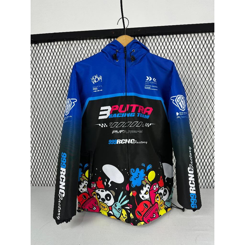 JAKET RACING PARASUT CUSTOM DESAIN SUKASUKA