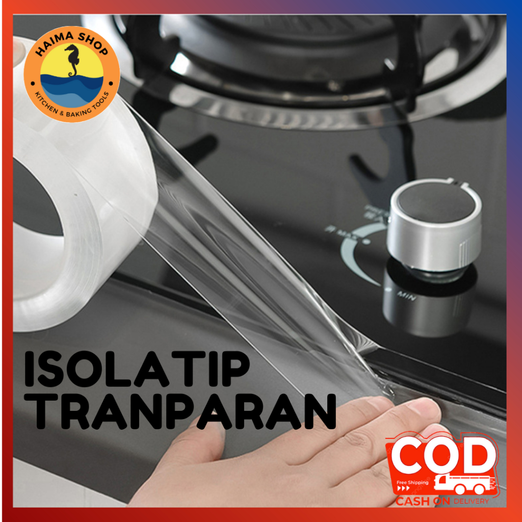

ISOLATIP TRANPARAN BENING TEBAL / TAPE LAKBAN BENING