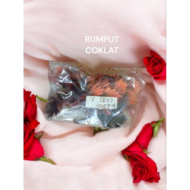 

RUMPUT COKLAT/ACCESORIES KUE TART