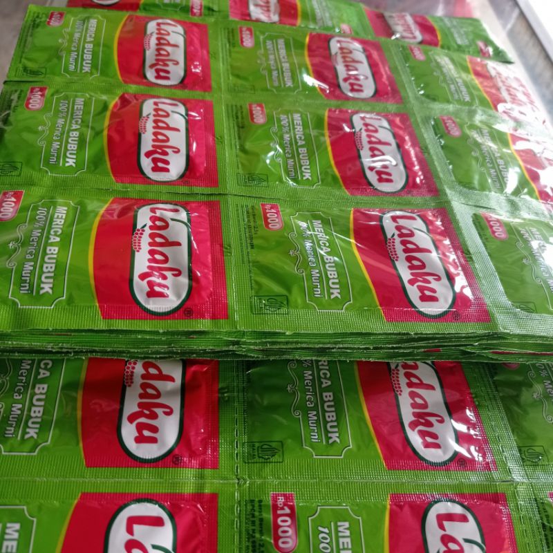 LADAKU ECERAN 1000 ( 1 Renceng isi 12 sachet )/ LADAKU Lada Bubuk