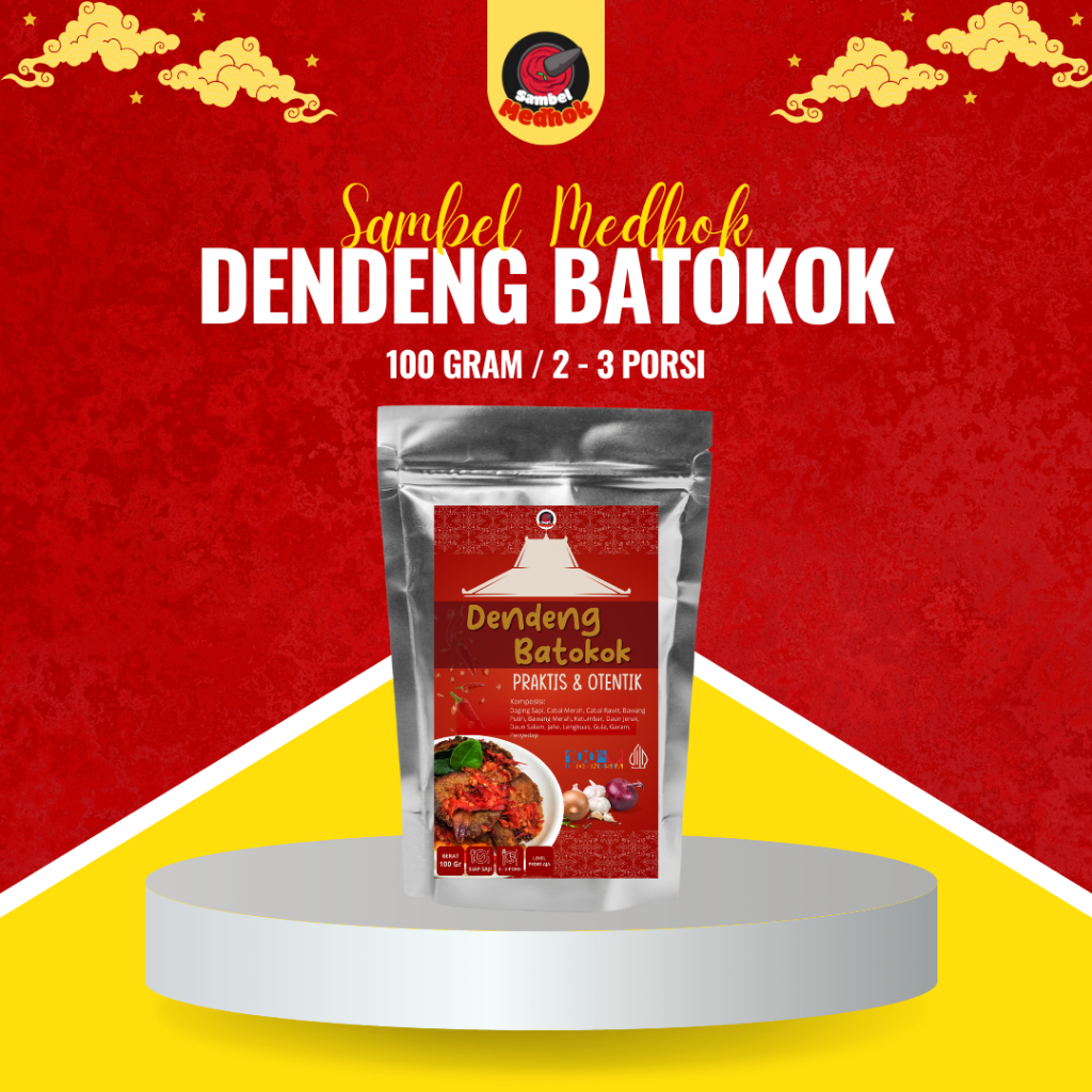 

Sambel Medhok - Dendeng Batokok 100 gram